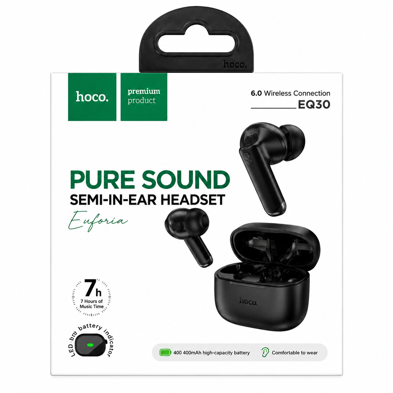 🔥 Hoco EQ30 Euphoria TWS Wireless Earbuds 🔥